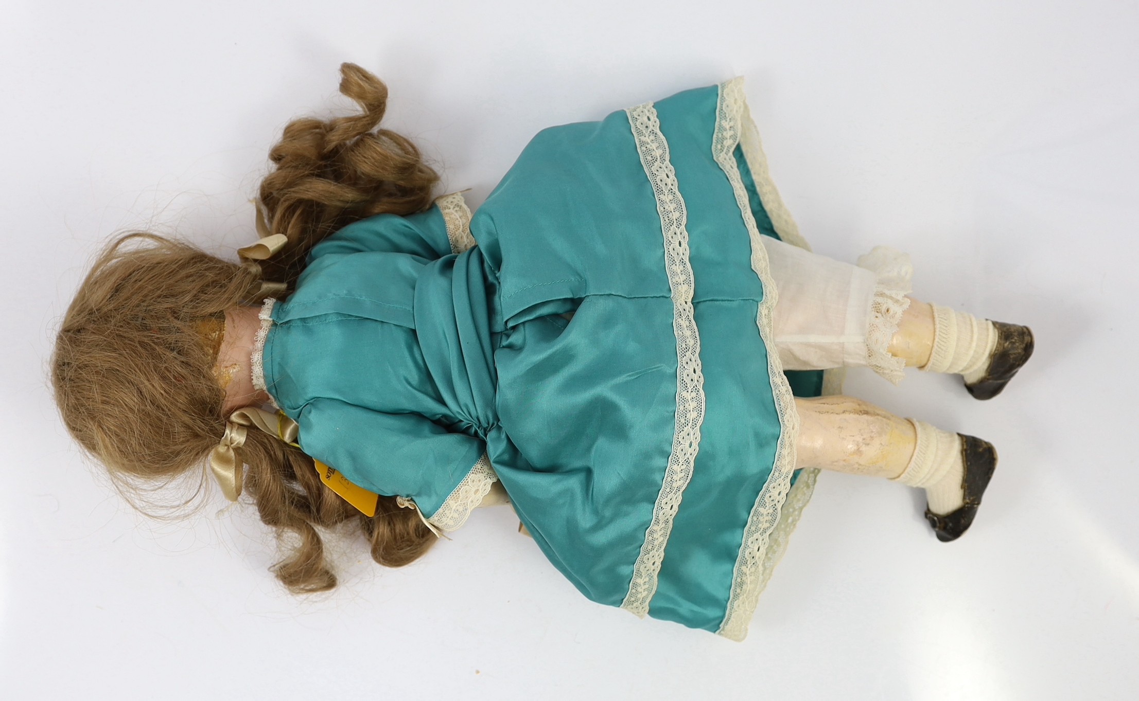 A Jumeau bisque doll, French, circa 1895, 20in.